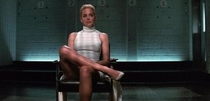 Sharone Stone dans Basic Instinct